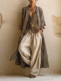 Giulia™ | Fließendes Boho-Set im Lagen-Look