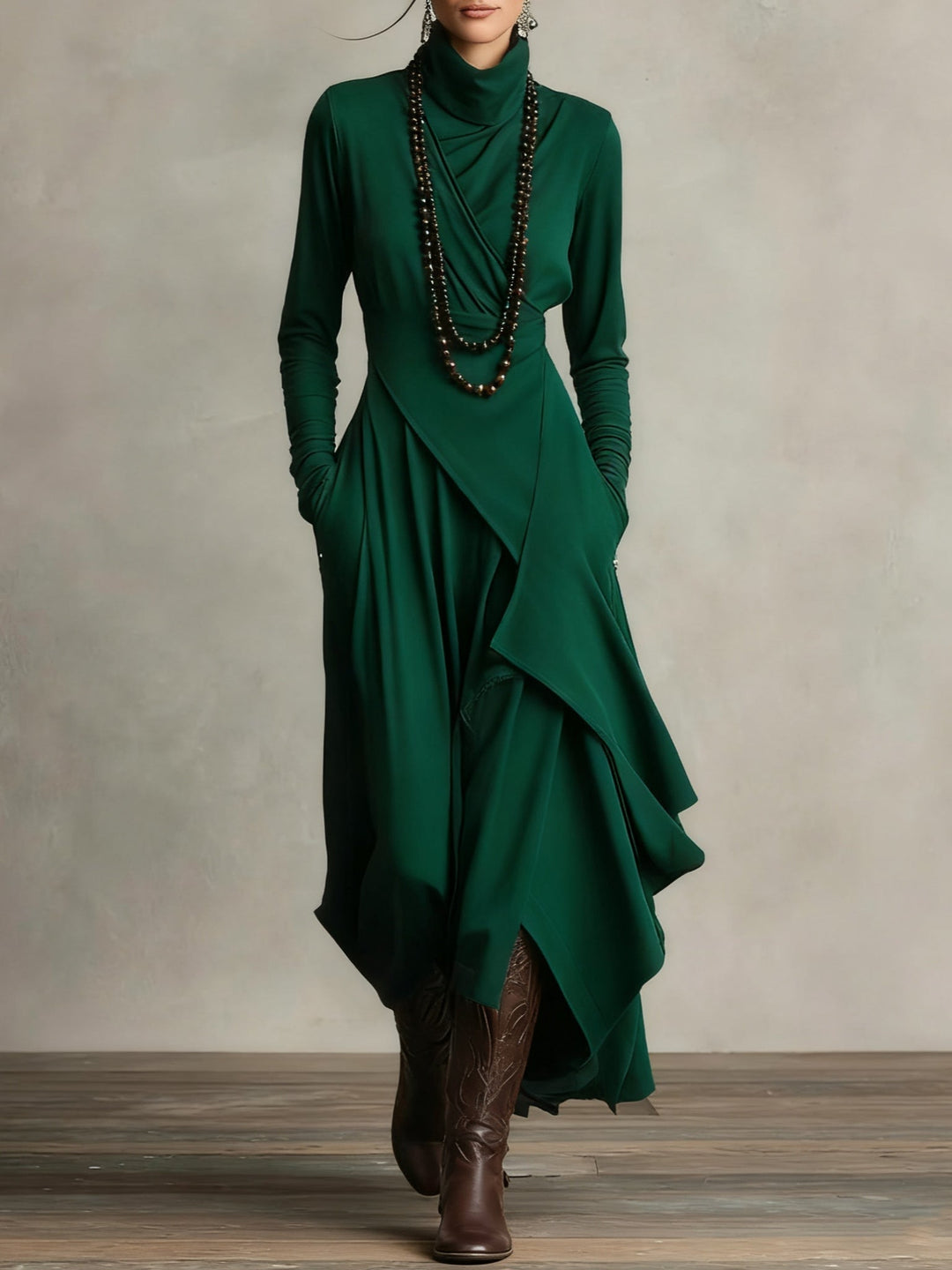 Moyaroll | Elegantes Maxikleid