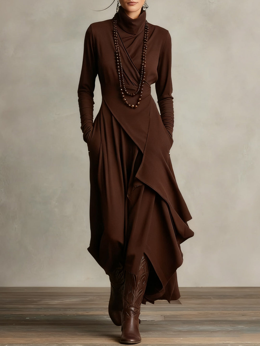 Moyaroll | Elegantes Maxikleid