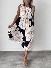 Blütenanmut | Elegantes Blumenkleid