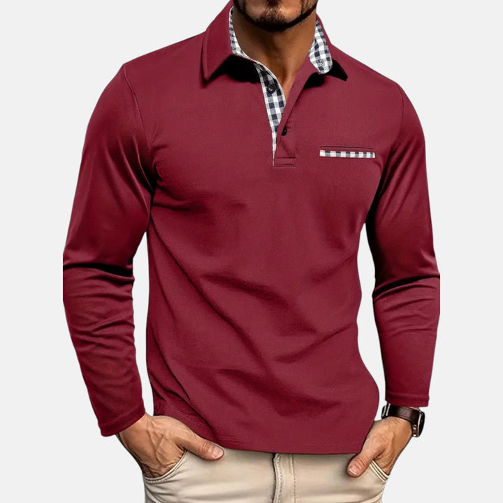 Karokontrast | Polo mit Kontrastdetails