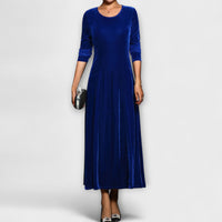 Marilousamt | Weiches Samtkleid