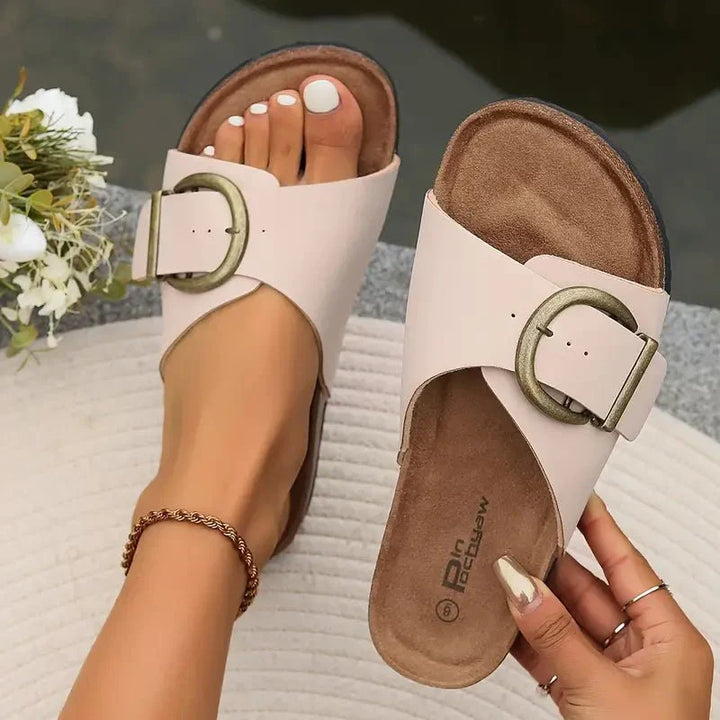 Stützkomfort | Orthopädische Damensandalen