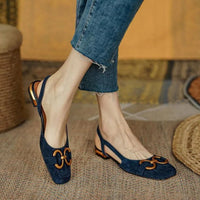 Schnallenglanz | Stilvolle orthopädische Sandalen