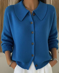 Vespera™ | Kurz geschnittener Cardigan mit Knopfleiste