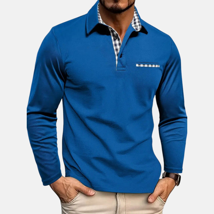 Karokontrast | Polo mit Kontrastdetails