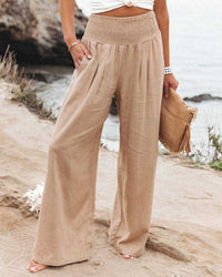 Küstenbrise | Lässige Wide-Leg Hose