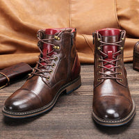 Dawsonoxford | Klassische Oxford-Stiefel aus Leder