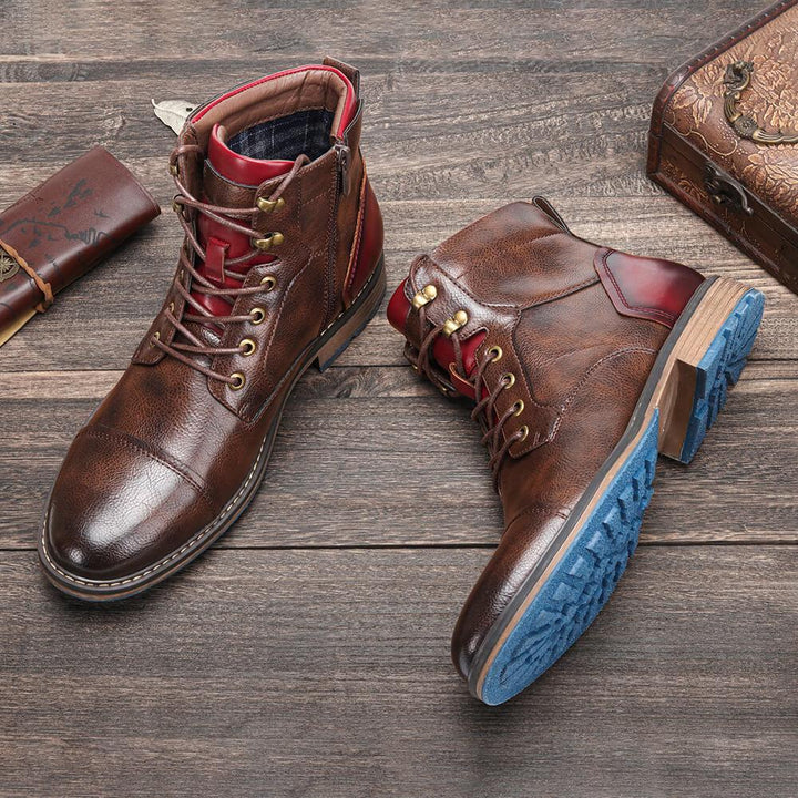 Dawsonoxford | Klassische Oxford-Stiefel aus Leder