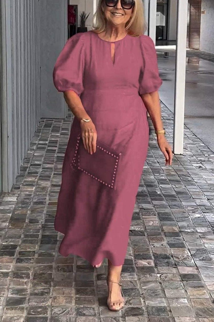 Küstenflucht | Legeres Midikleid