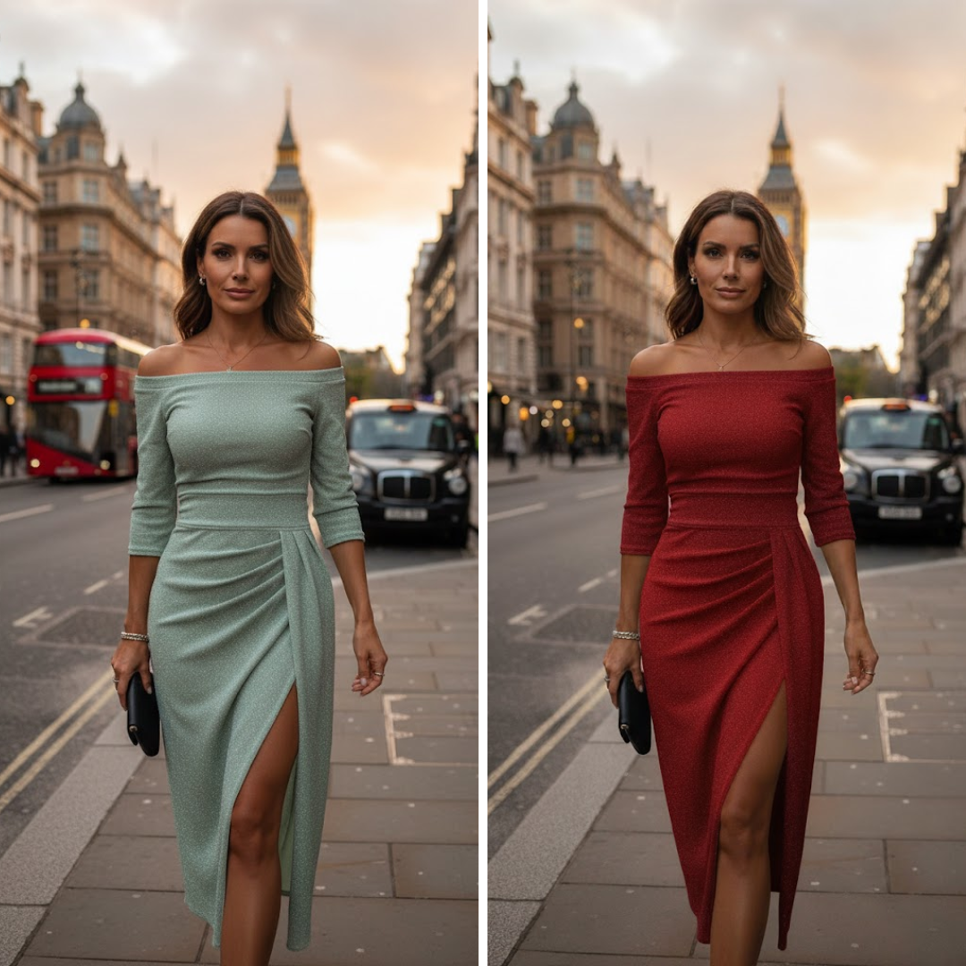 Elyneck | Schickes Maxikleid mit Neckholder