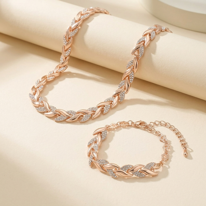 Claudine | Handgefertigter Fischschwanz-Anhänger und Armband