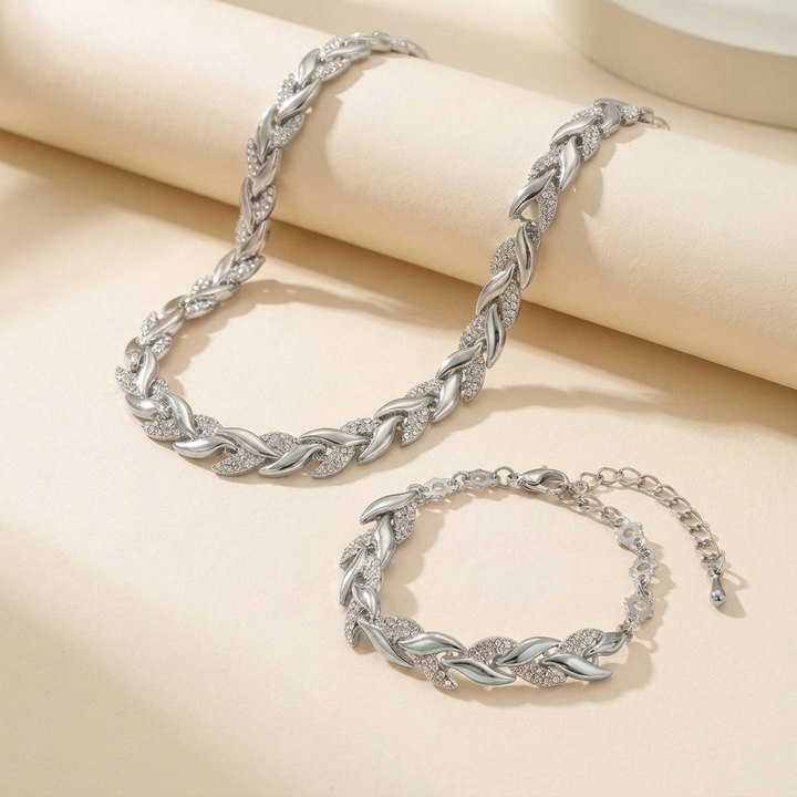Claudine | Handgefertigter Fischschwanz-Anhänger und Armband