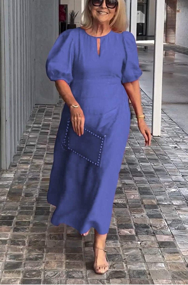 Küstenflucht | Legeres Midikleid