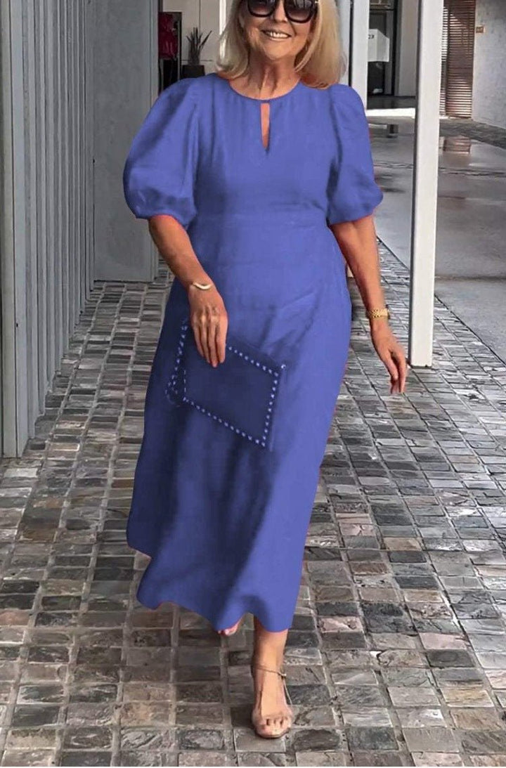 Küstenflucht | Legeres Midikleid