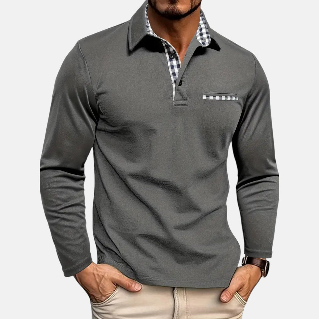 Karokontrast | Polo mit Kontrastdetails