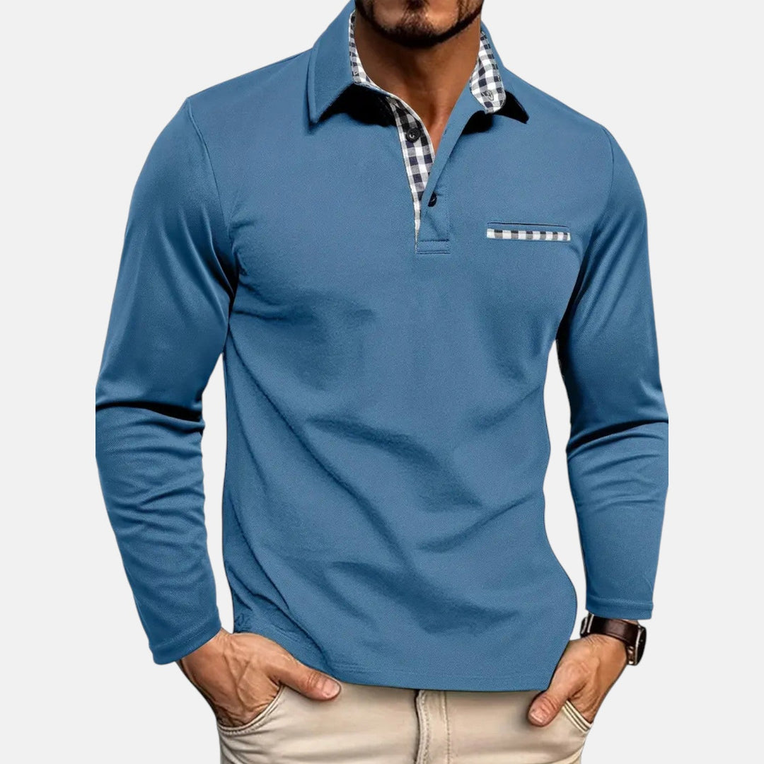 Karokontrast | Polo mit Kontrastdetails