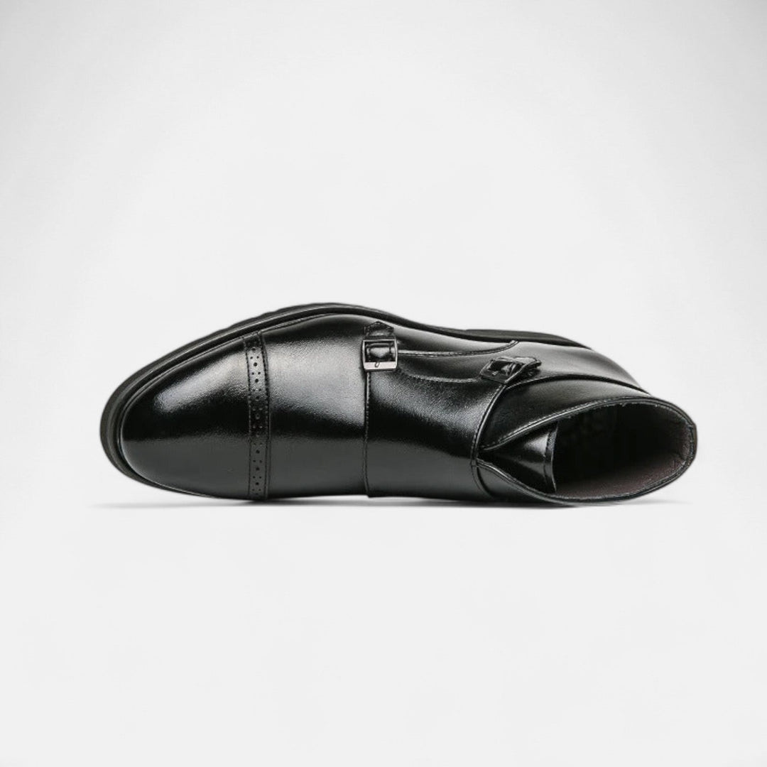 Patriziomonk | Herren Monk Strap Stiefeletten aus Premium-Ecopelle