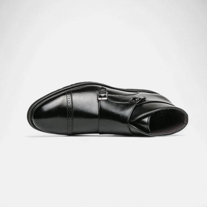 Patriziomonk | Herren Monk Strap Stiefeletten aus Premium-Ecopelle