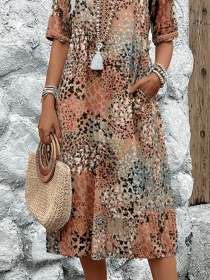 Meeresbrise | Fließendes Sommerkleid
