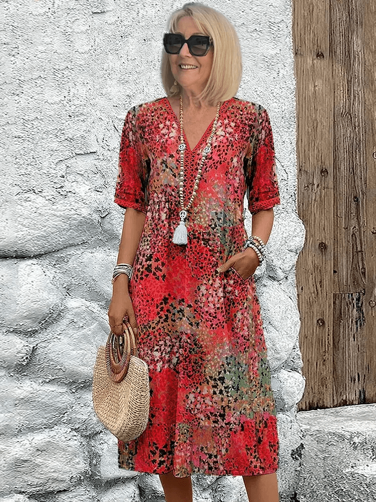 Meeresbrise | Fließendes Sommerkleid