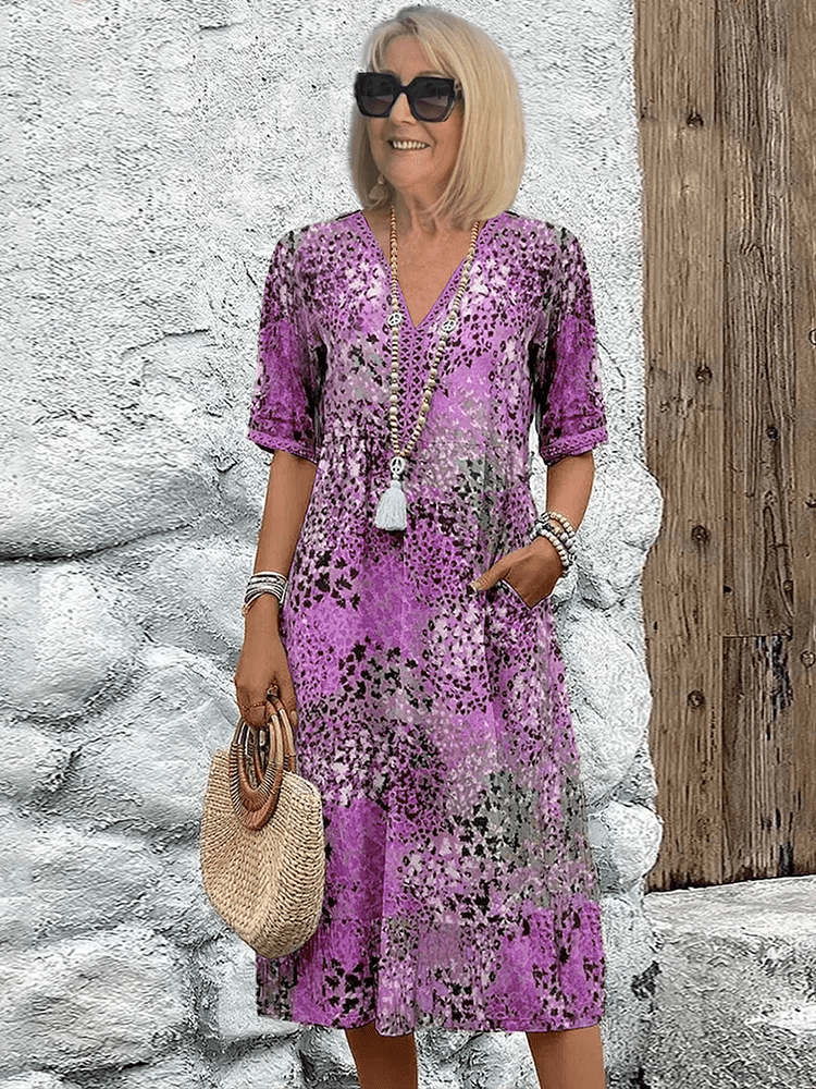 Meeresbrise | Fließendes Sommerkleid