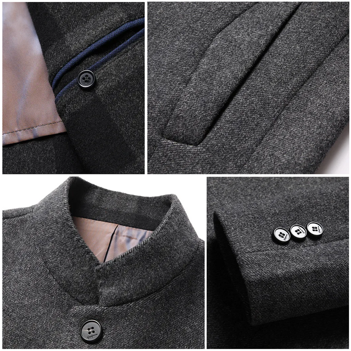Leonziodaunen | Herren Winterjacke Wasserdicht mit Premium-Füllung
