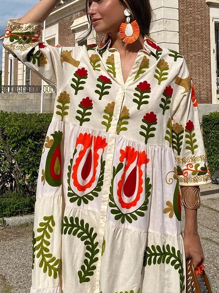 Anmutsfluss | Zeitloses Maxikleid