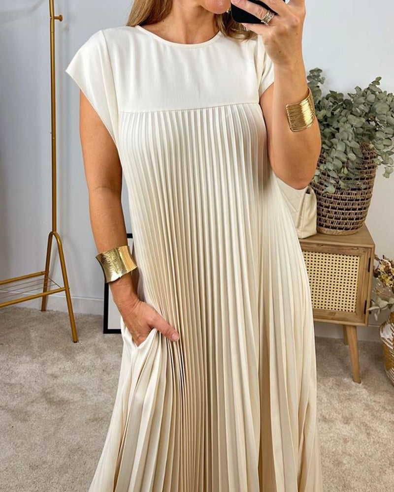 Petraplissee | Zeitloses & Bequemes Plissiertes Kleid