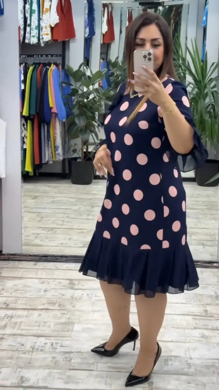Casivaretro | Retro-inspiriertes Kleid mit Plisseerock