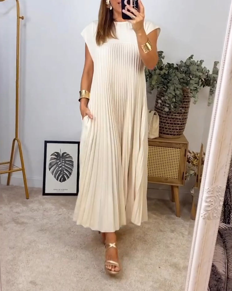 Petraplissee | Zeitloses & Bequemes Plissiertes Kleid