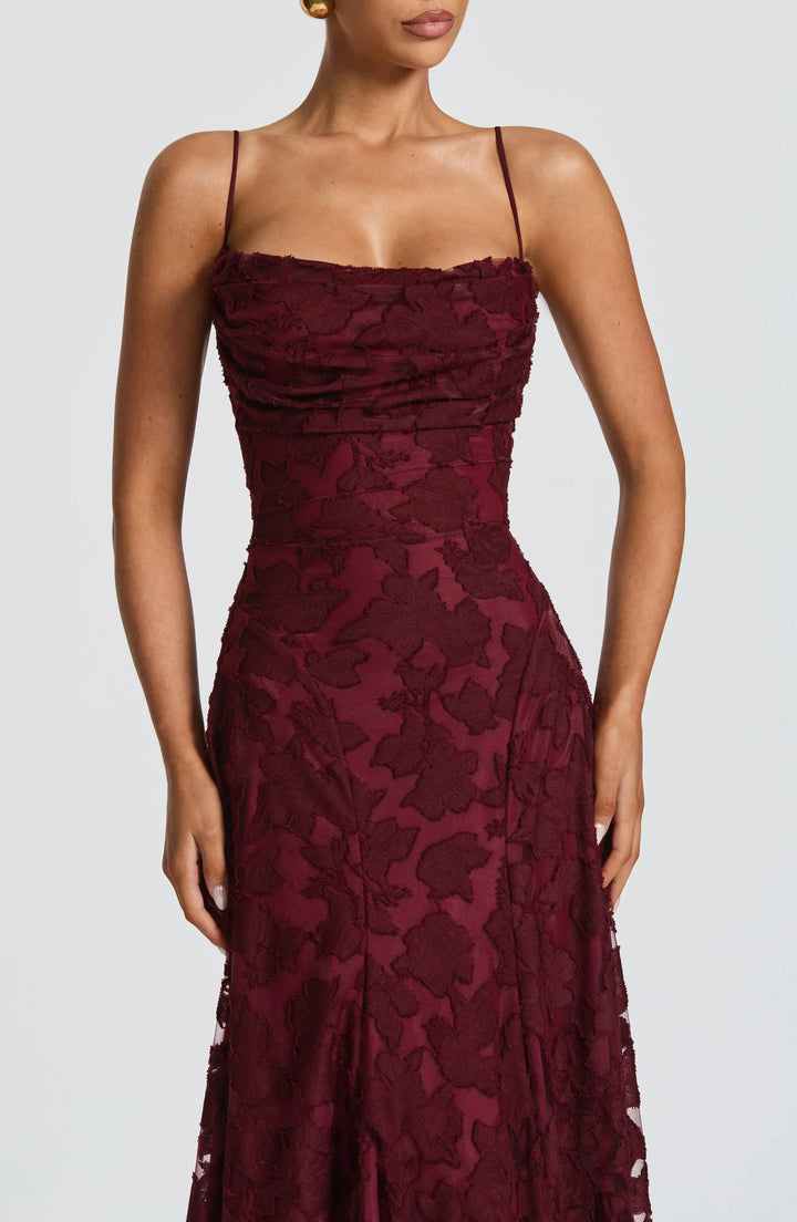 Rhodamaxi | Fließende Eleganz im Zeitlosen Maxi-Stil