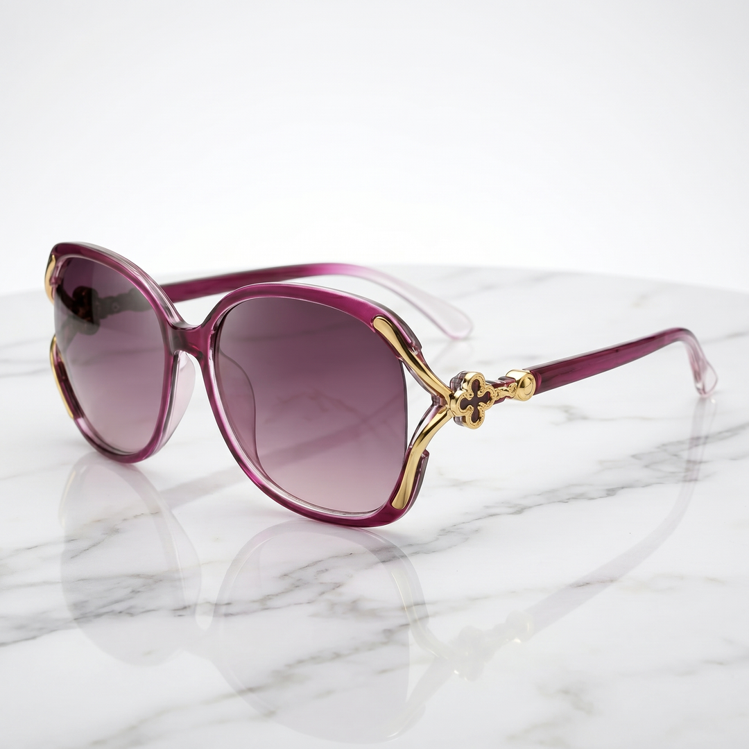 Rosewood Übergroße Sonnenbrille