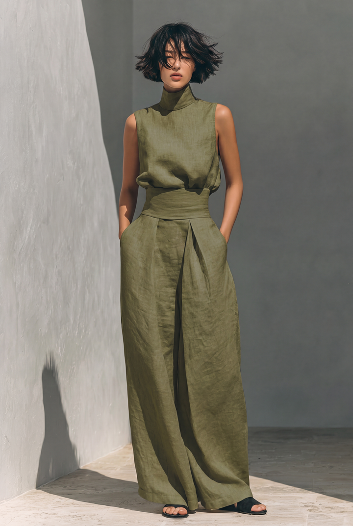 Maria™ | Komplett-Set mit Trägertop und weiter Hose
