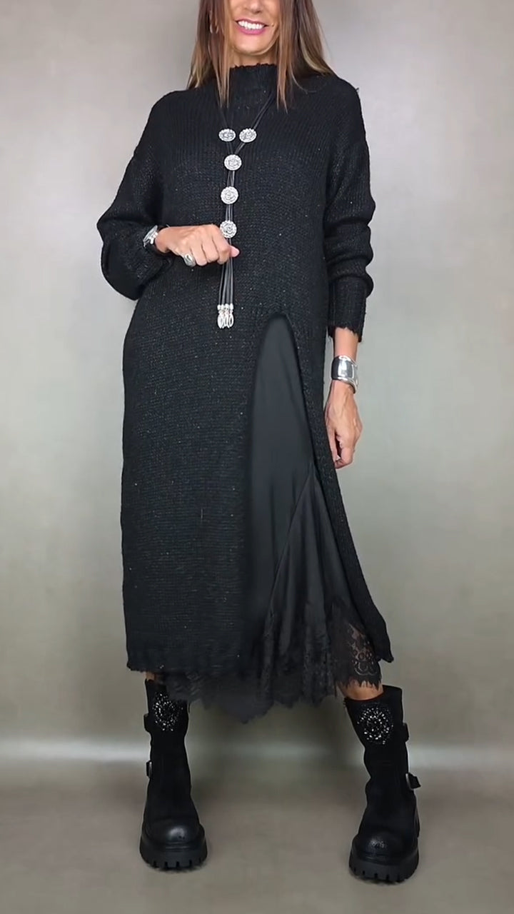 Artontwo | Elegantes Zweiteiliges Set aus Pullover und Kleid