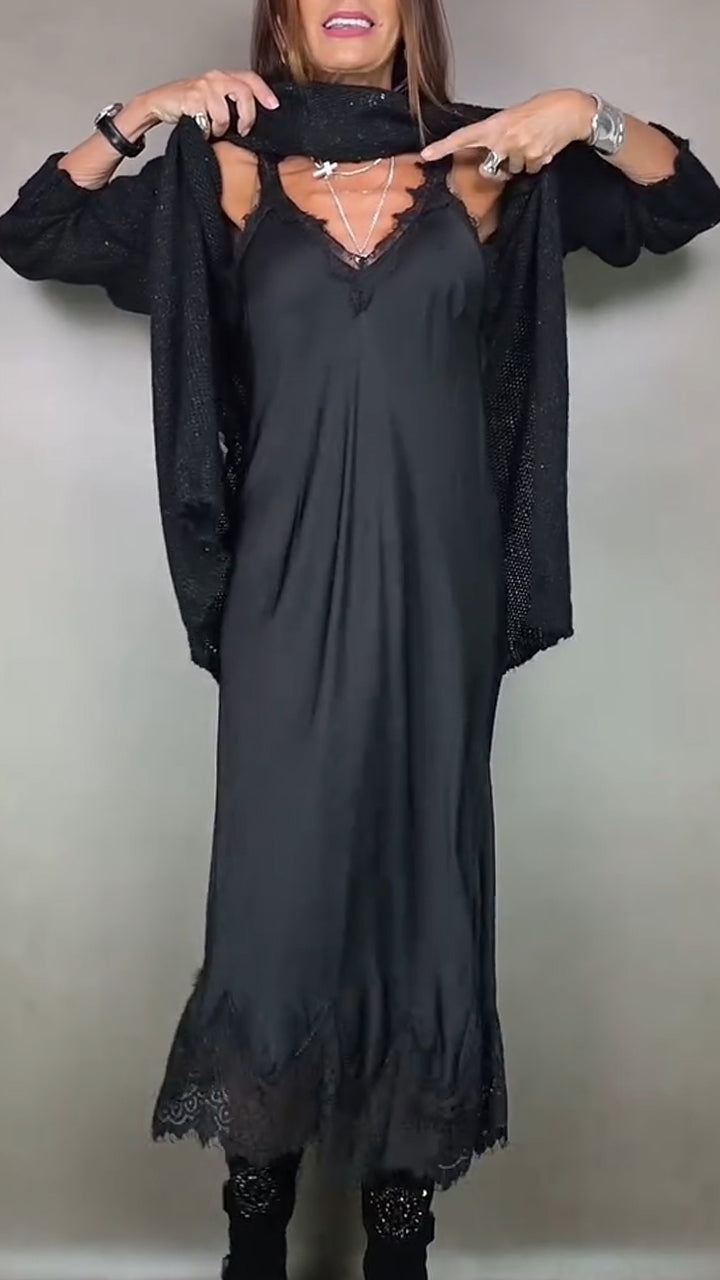 Artontwo | Elegantes Zweiteiliges Set aus Pullover und Kleid