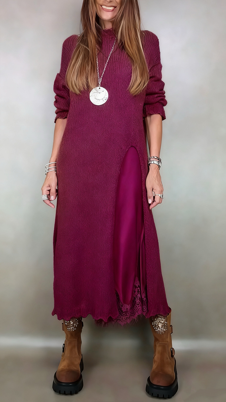 Artontwo | Elegantes Zweiteiliges Set aus Pullover und Kleid