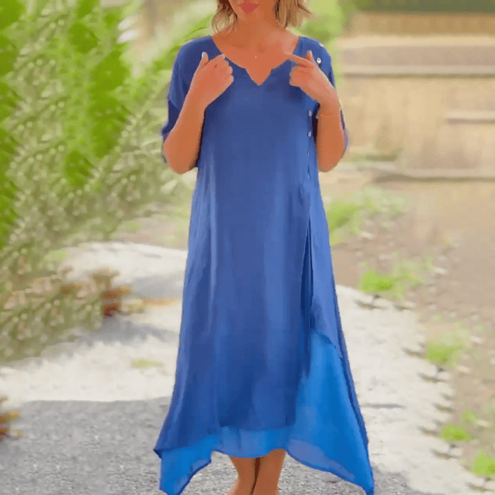 Zeitlosglanz | Klassisches Maxikleid
