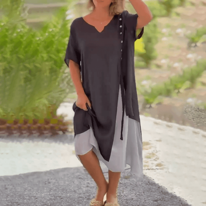 Zeitlosglanz | Klassisches Maxikleid