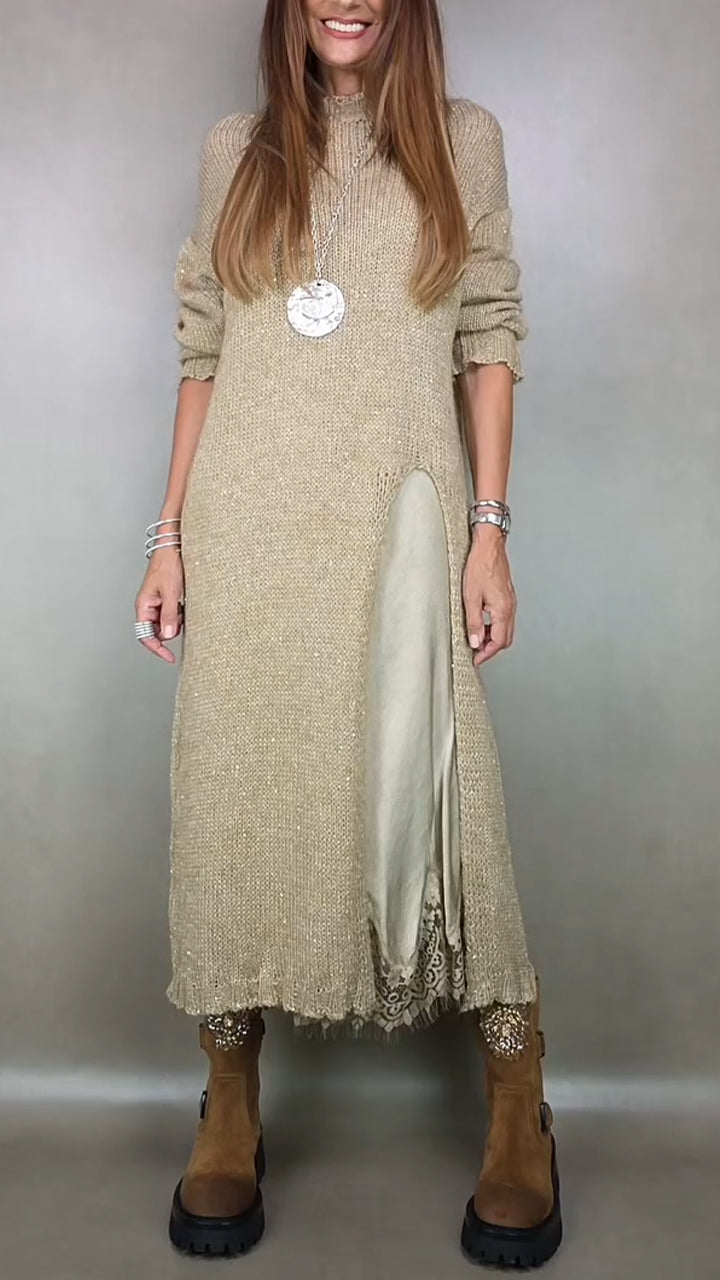 Artontwo | Elegantes Zweiteiliges Set aus Pullover und Kleid