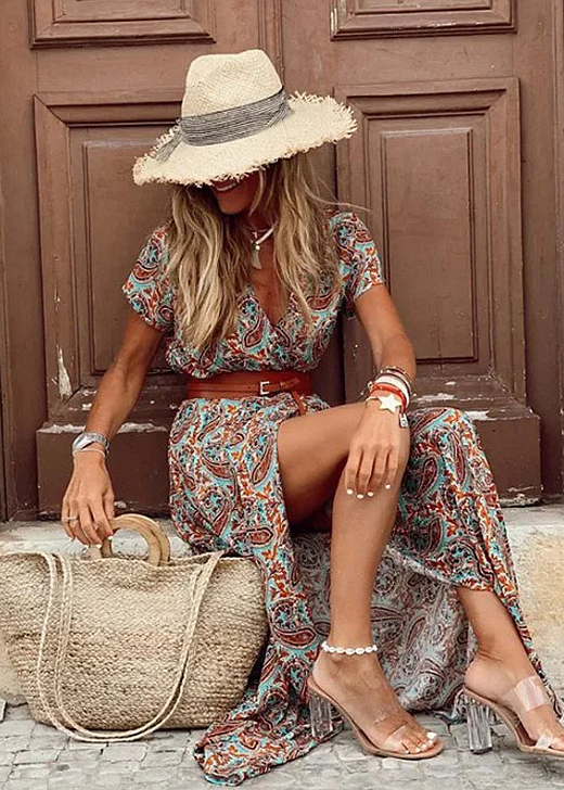 Celesteboho | Luftiges & Stilvolles Boho-Maxikleid