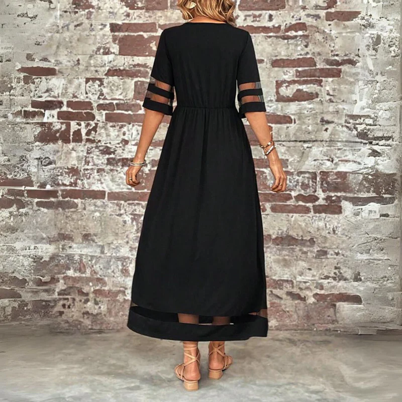 Cerelia Midikleid – Rückansicht