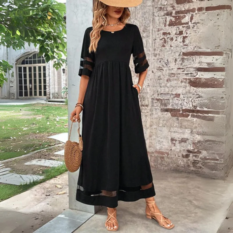 Cerelia Midikleid – Detailansicht