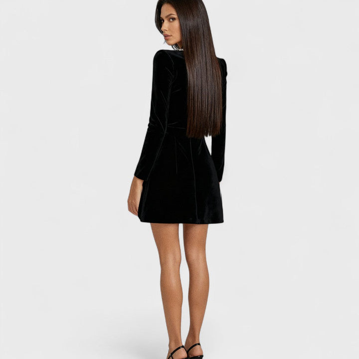 Evelyn Glitzer-Abendkleid – Gesamtansicht