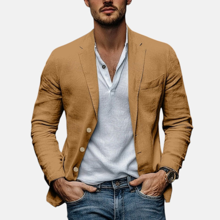 Lorenzioleinen | Eleganter Sommerblazer aus leichtem Leinen