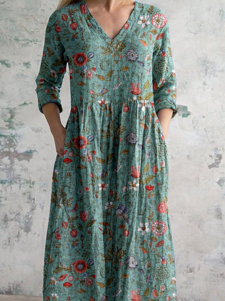 Musterfreude | Buntes Baumwollkleid