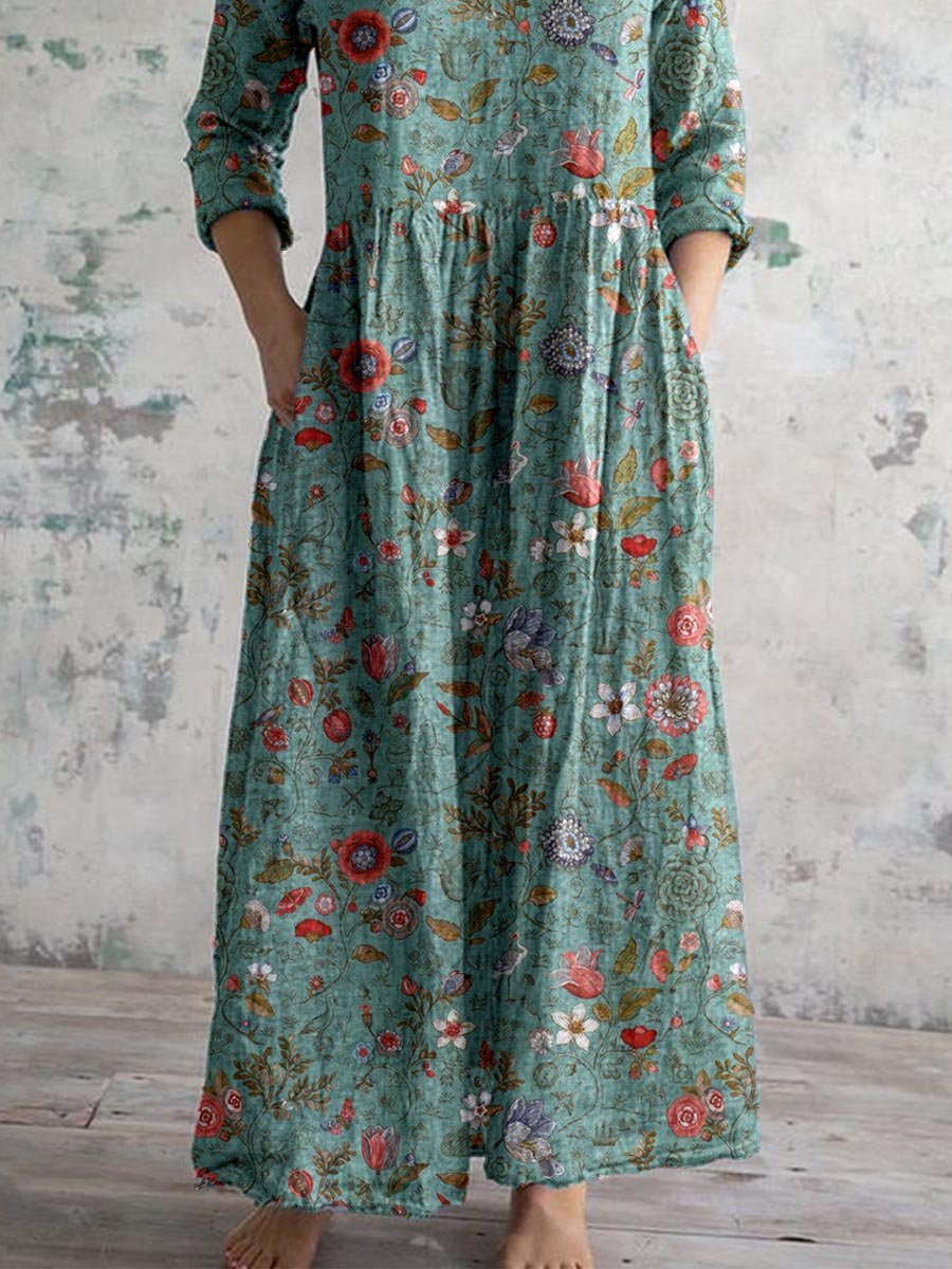 Musterfreude | Buntes Baumwollkleid