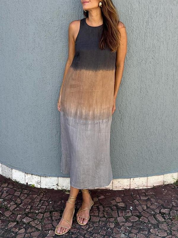 Strandtraum | Ärmelloses Kleid mit Farbverlauf