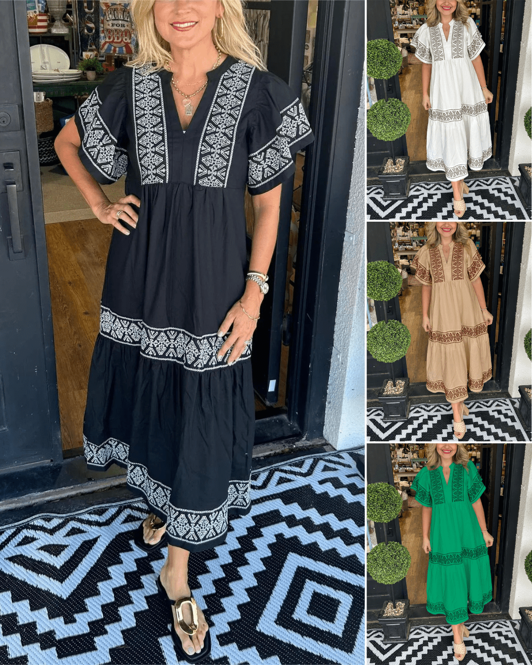 Boho-Traum | Fließendes Maxikleid