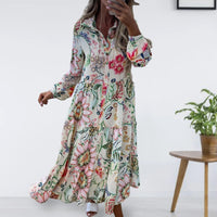Wickelzauber | Elegantes Blumen-Wickelkleid